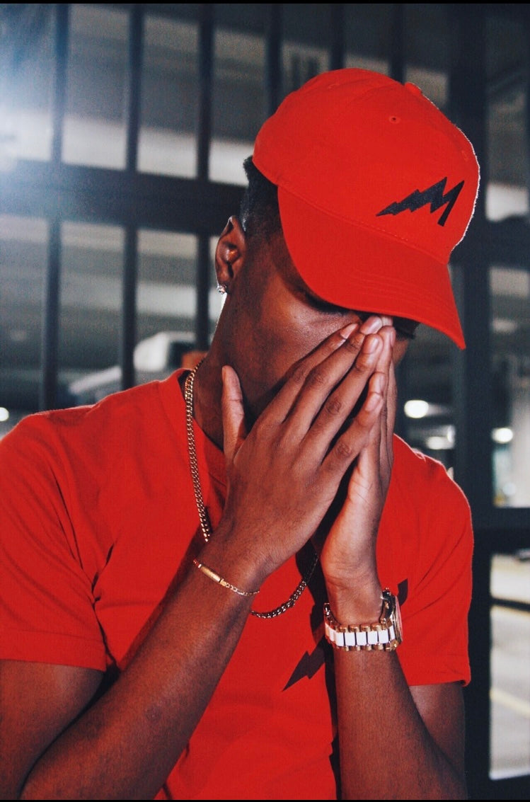 M Lightning Logo Hat