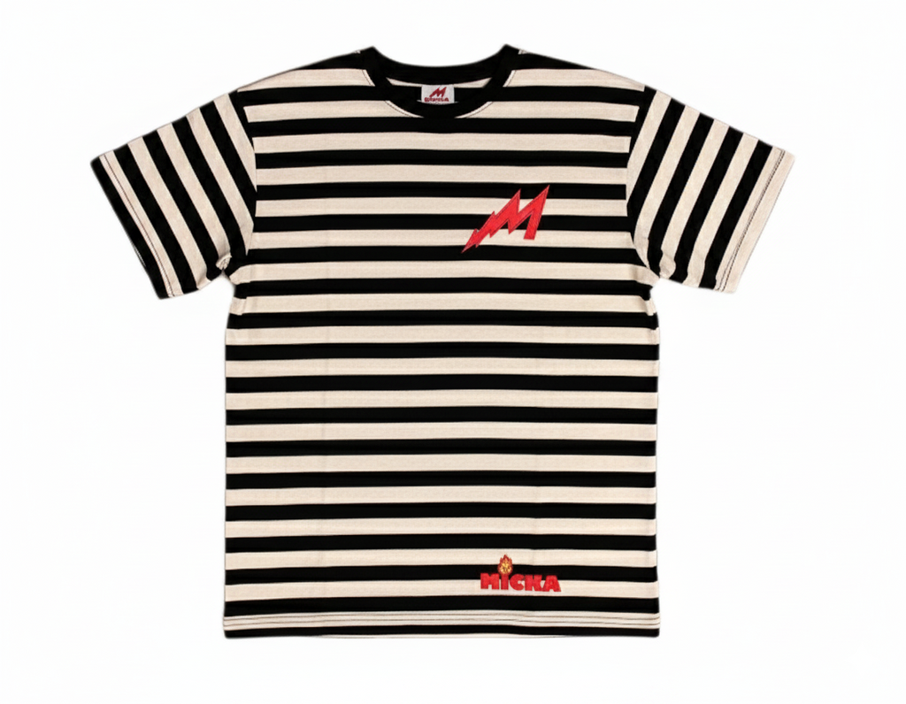 Micka Stripe Tee (White)