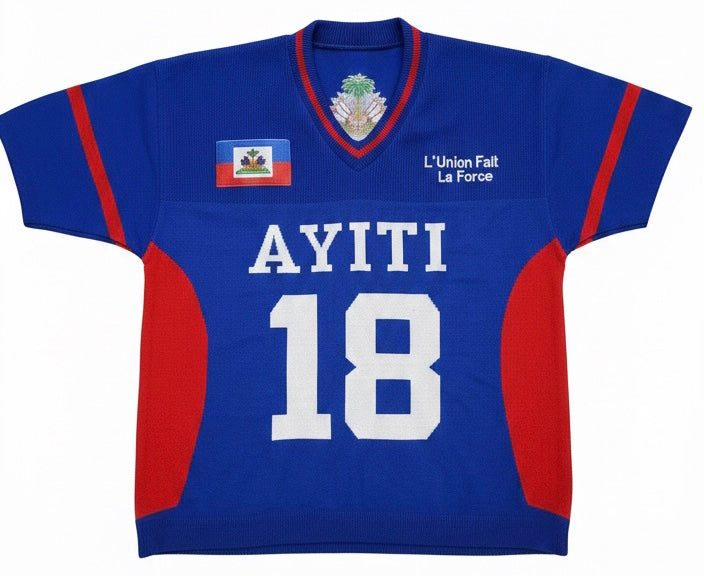 Ayiti Jersey Blue (Pre-Order)