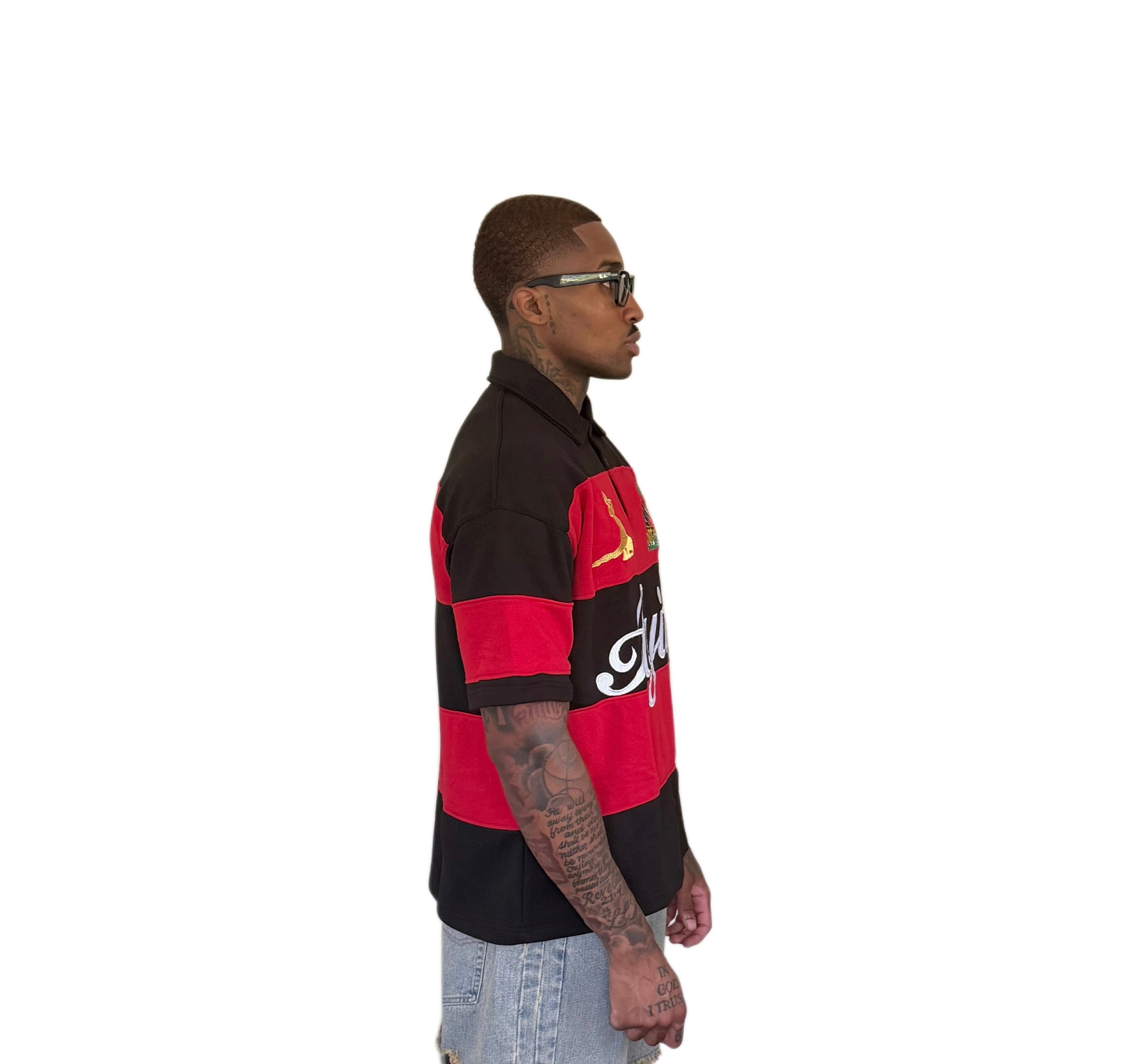 1.Ayiti Polo (Black)