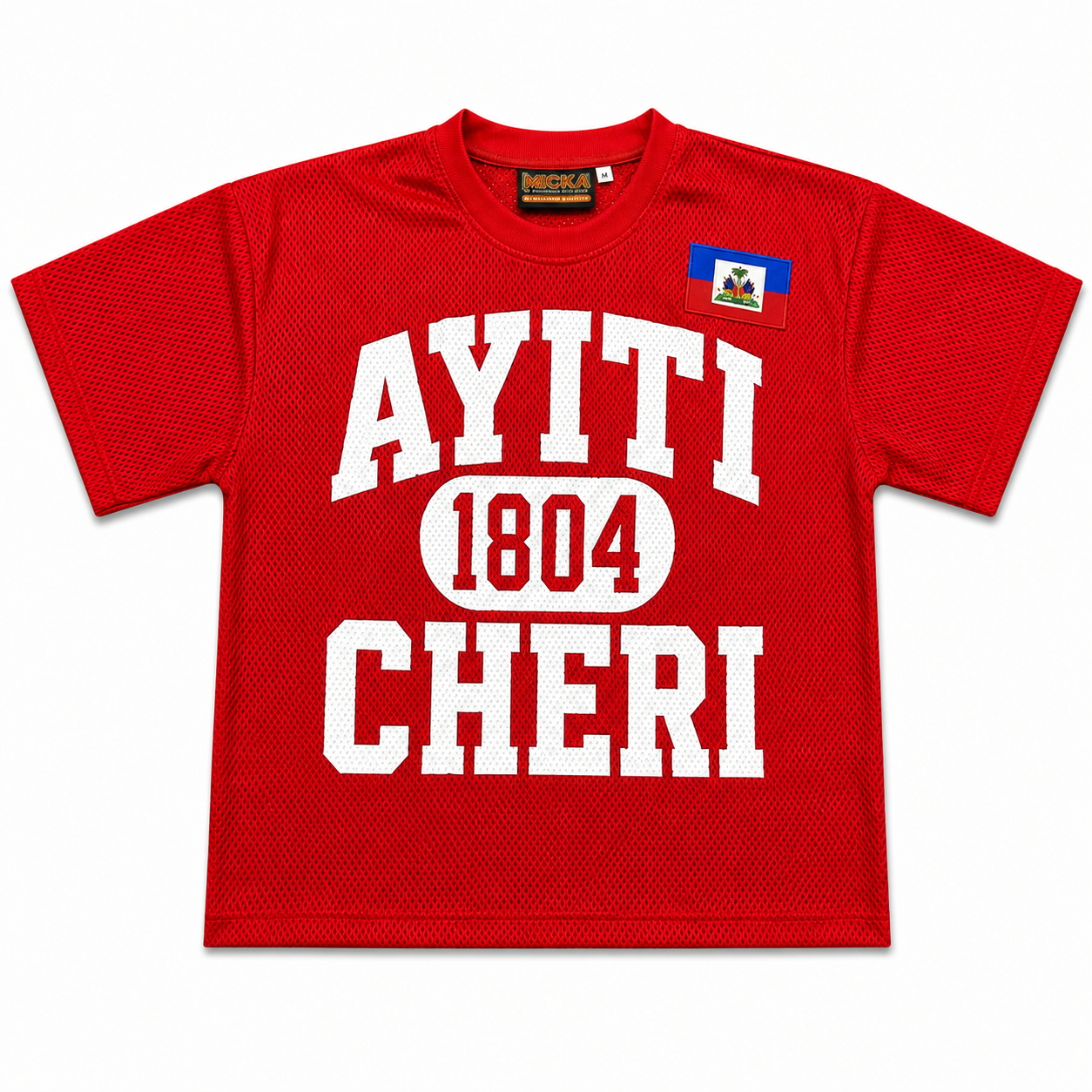 Ayiti Cheri Mesh Jersey (Red)