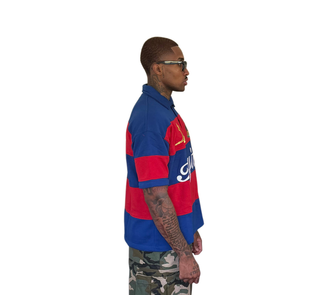 2.Ayiti Polo (Blue)