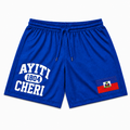 Ayiti Cheri Mesh Short (Blue)