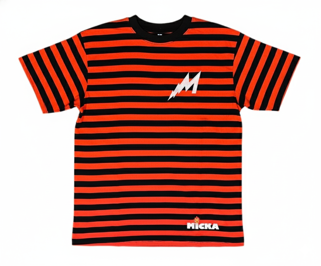 Micka Stripe Tee (Black)
