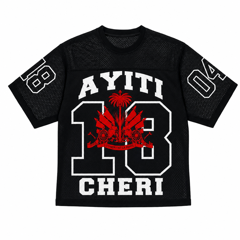 1804 Mesh Jersey (Black)