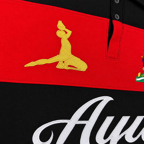 1.Ayiti Polo (Black)