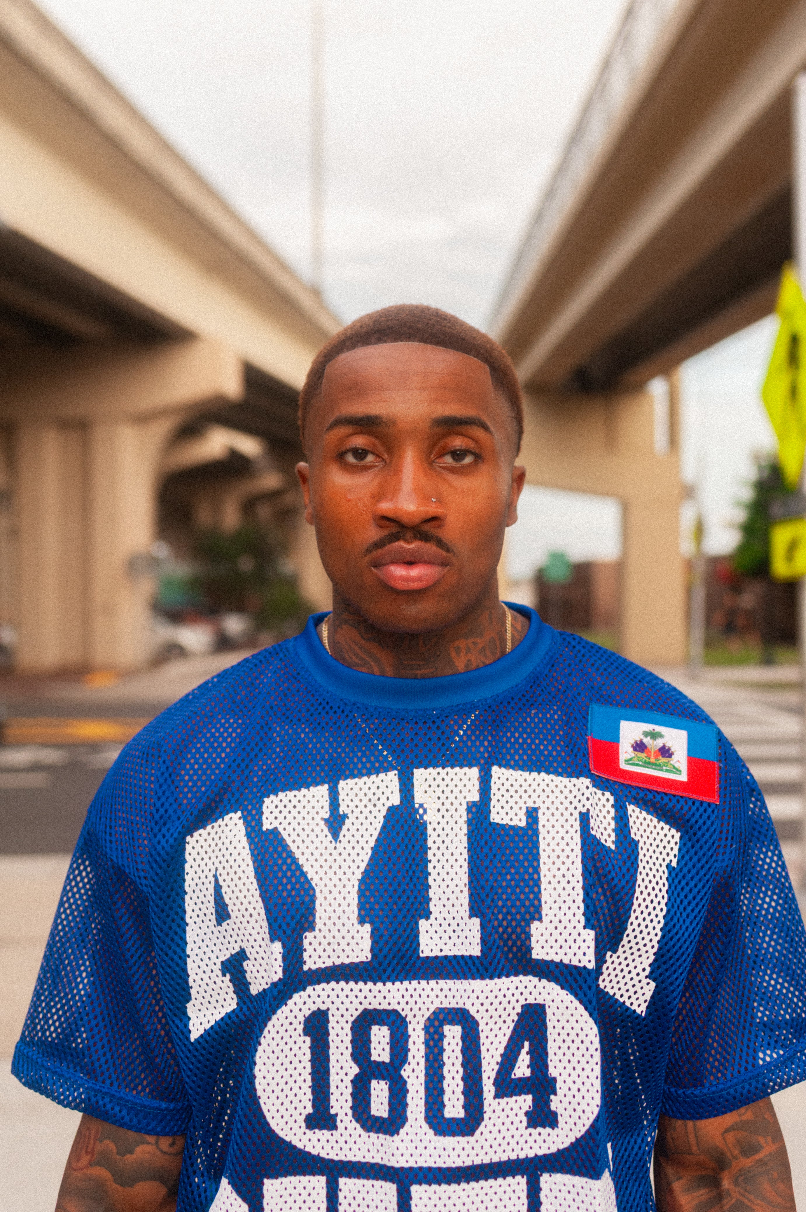 Ayiti Cheri Mesh Jersey (Blue)