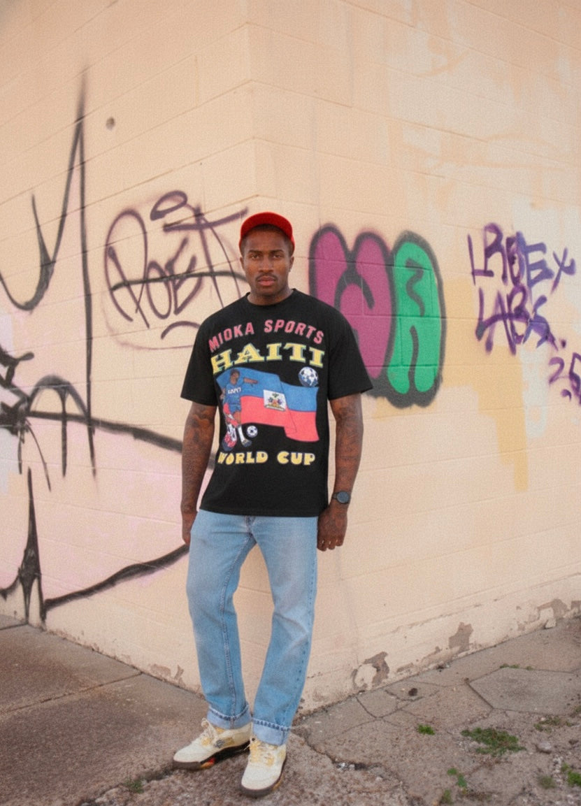 Haiti World Cup Tee(Black)