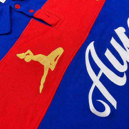 2.Ayiti Polo (Blue)