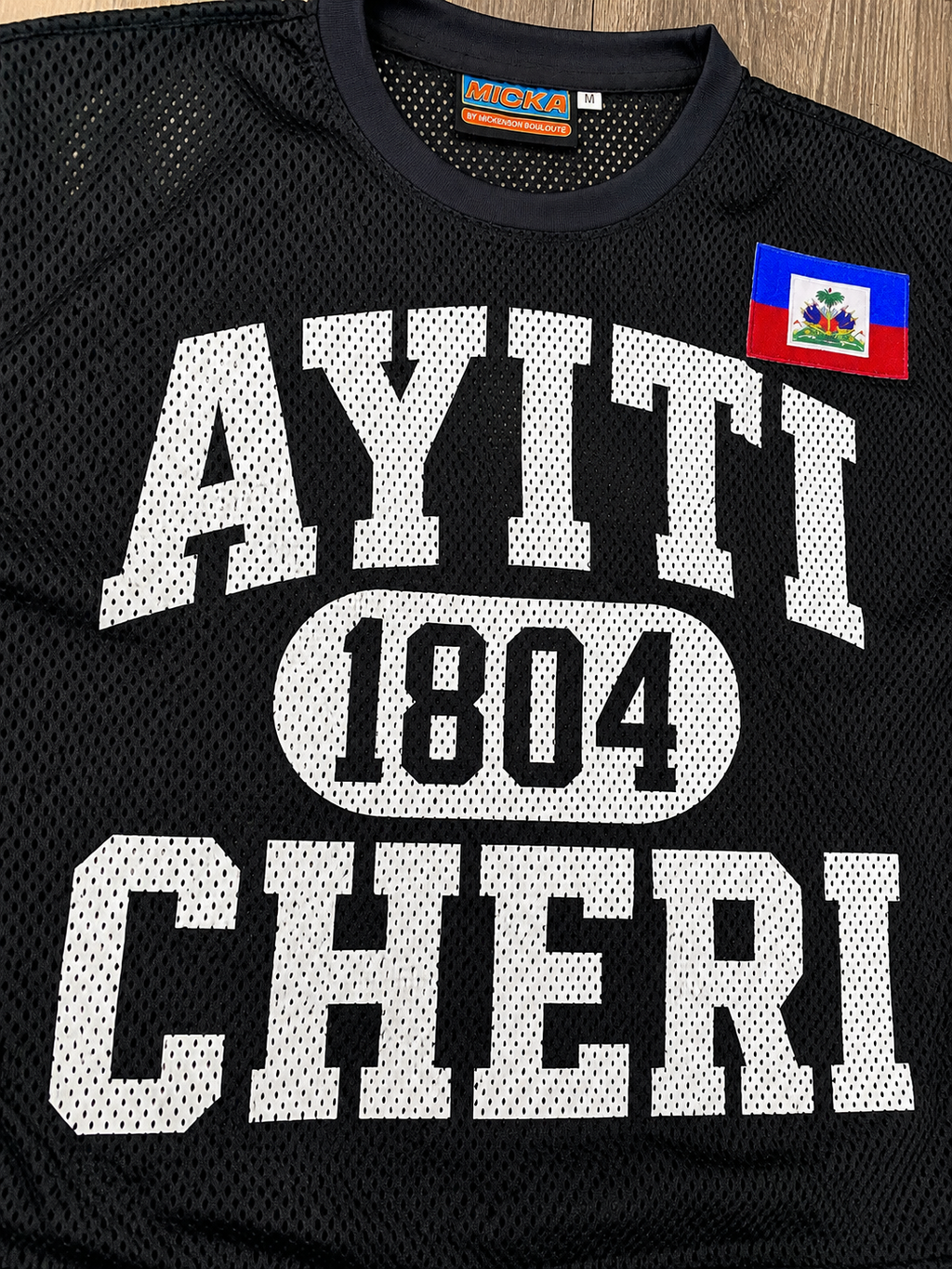 Ayiti Cheri Mesh Jersey (Black)