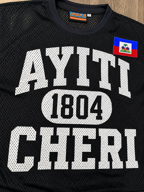 Ayiti Cheri Mesh Jersey (Black)