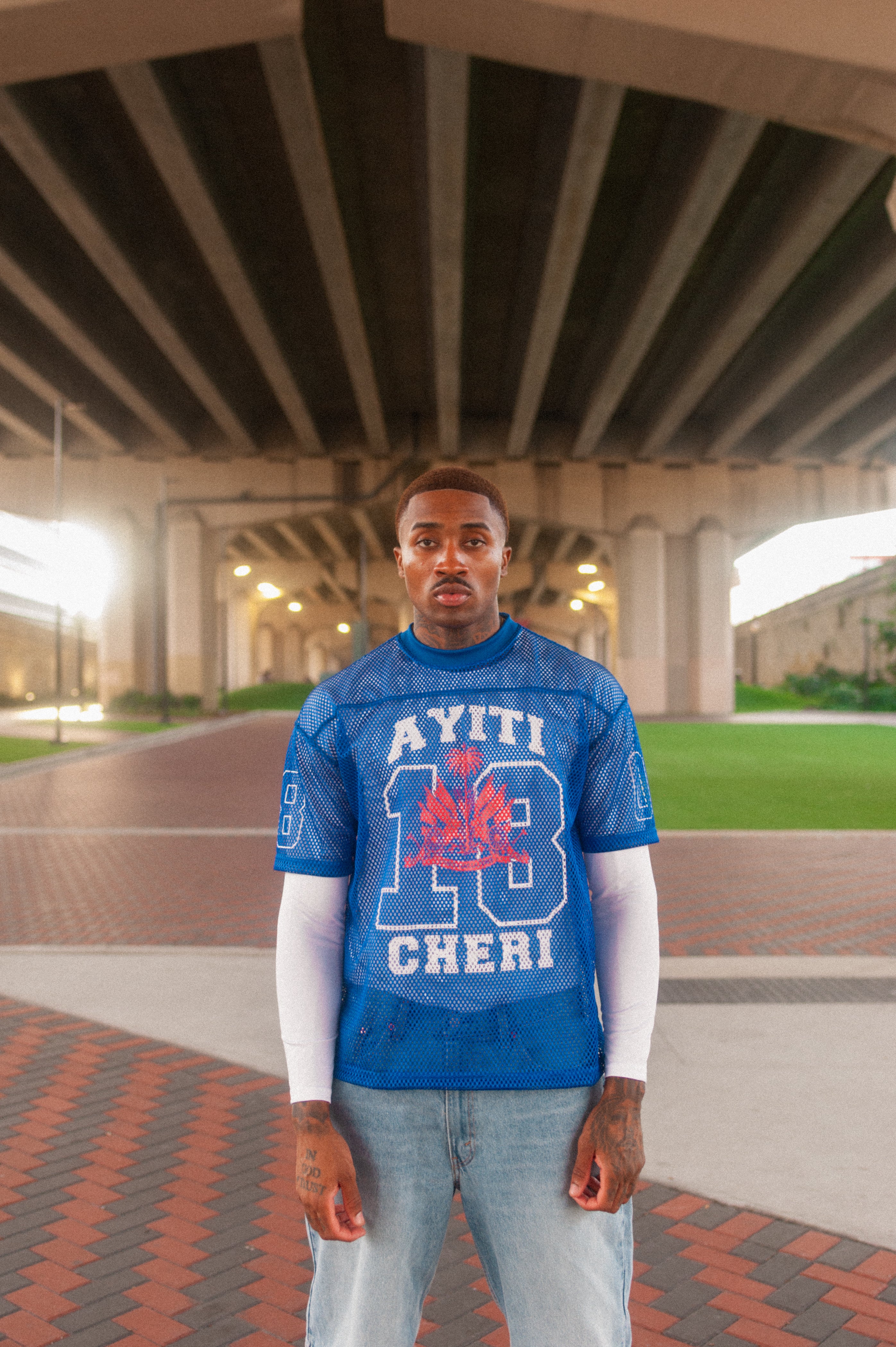 1804 Mesh Jersey (Blue)