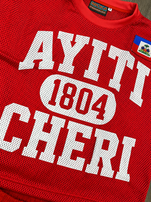 Ayiti Cheri Mesh Jersey (Red)