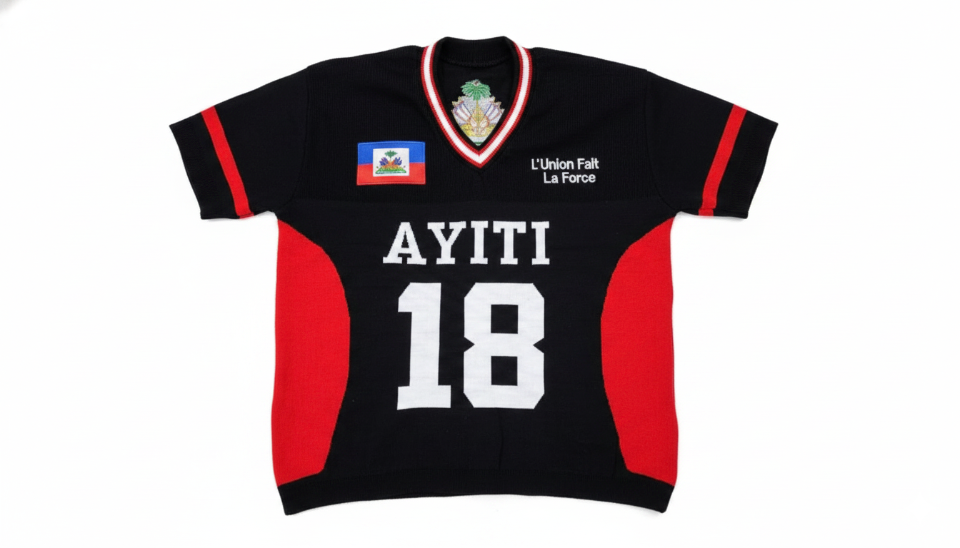 Ayiti Jersey Black (Pre-Order)