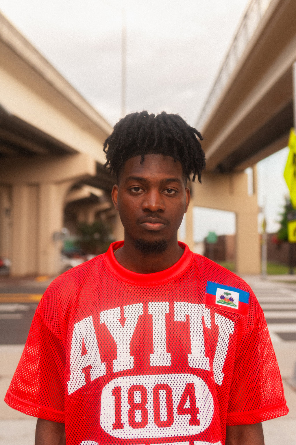 Ayiti Cheri Mesh Jersey (Red)