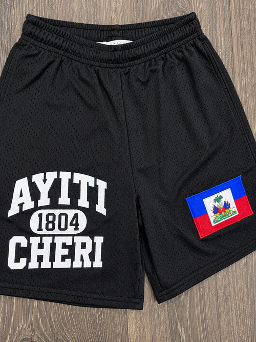 Ayiti Cheri Mesh Short (Black)