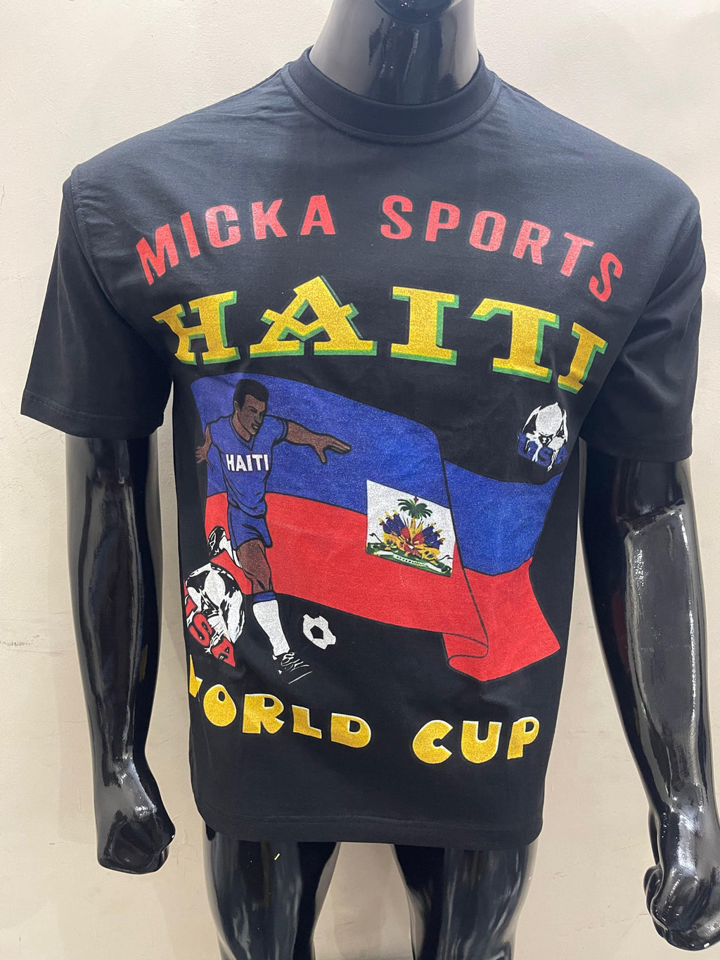 Haiti World Cup Tee(Black)
