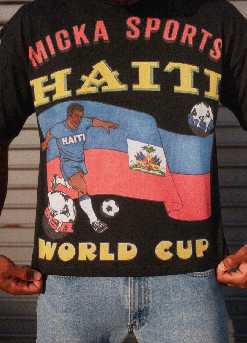 Haiti World Cup Tee(Black)