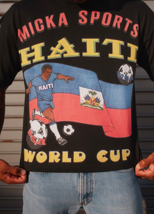 Haiti World Cup Tee(Black)