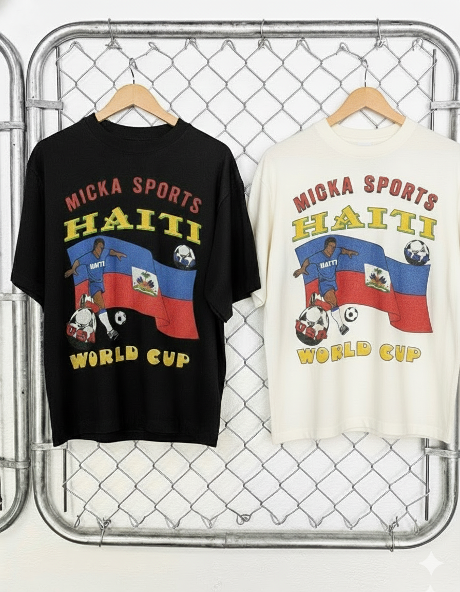 Haiti World Cup Tee(Black)