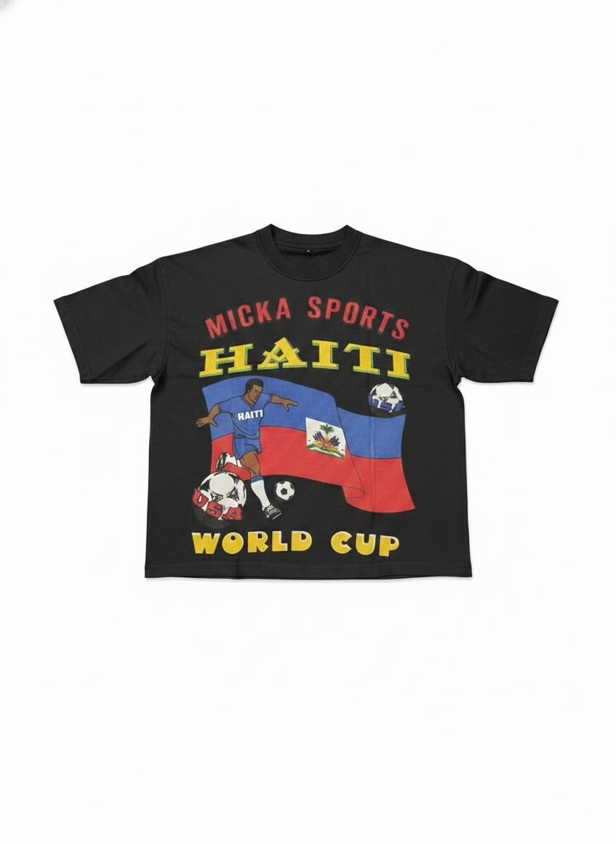 Haiti World Cup Tee(Black)
