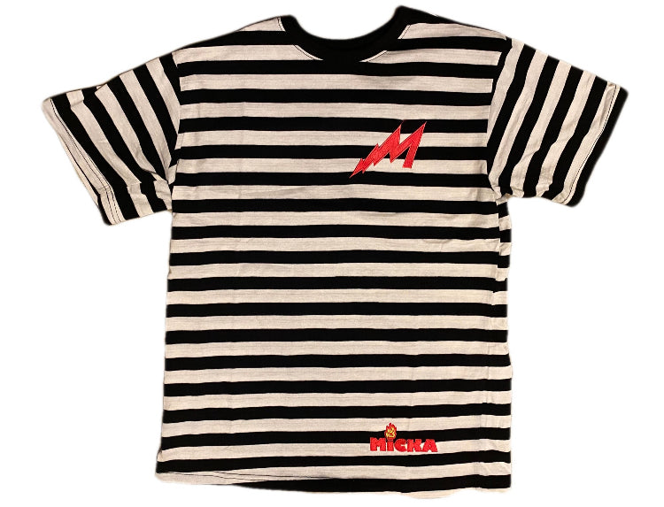 Micka Stripe Tee (White)